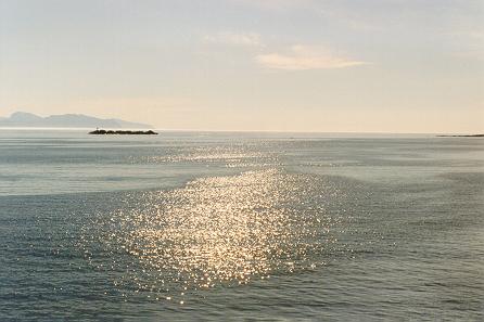 Blick aufs Meer bei Bodo